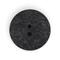 Dritz® 23mm Black Recycled Cotton Round Buttons, 6ct.